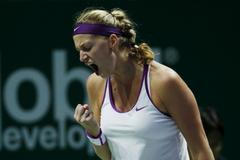 Petra Kvitová v semifinále Turnaje mistryň 2015