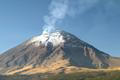 Sopka Popocatépetl v Mexiku