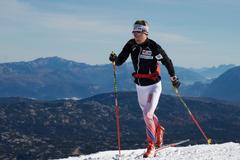 Česká běžkyně na lyžích Eva Vrabcová.