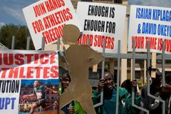 Protesty atletů Keni