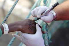 Cesta do Evropy - Itálie - uprchlíci - Catania