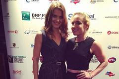 Ceremoniál Turnaje mistryň (Šafářová, Matteková)