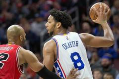 NBA: Chicago Bulls at Philadelphia 76ers