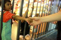 Nádraží Keleti v Budapešti - uprchlíci