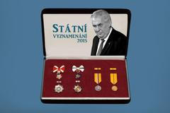 grafika - Státní vyznamenání 2015