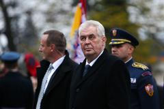 Státní svátek 28. října - Zeman pokládá věnce