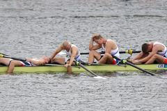 Matyáš Klang, Milan Bruncvík, Jakub Podrazil a Michal Horváth na OH 2012