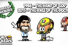 Rossi versus Marquez internet