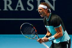 Rafael Nadal na turnaji v Basileji