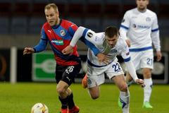 EL, Dinamo Minsk - Plzeň: Roman Begunov - Daniel Kolář