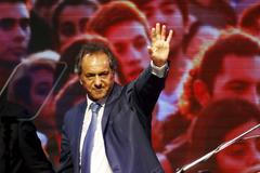 Daniel Scioli - argentinský prezidentský kandidát
