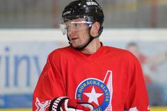 Patrik Eliáš si zatrénoval v rodné Třebíči