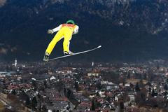 Peter Prevc na Turné čtyř můstků 2015 (Ga-Pa)