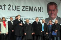 Zeman na Albertově 17. 11. 2015