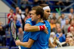 Davis Cup, ČR-Austrálie: Jiří Veselý a Adam Pavlásek