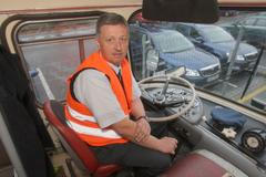 Autobusáci u ministerstva dopravy