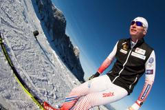 Český běžec na lyžích Lukáš Bauer.