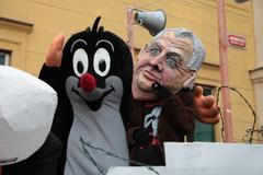 17. listopad 2015, alegorický vůz