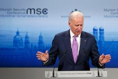 Viceprezident USA Joe Biden v Mnichově na konferenci
