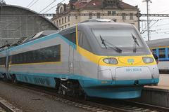 Railjet v Praze