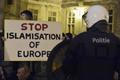 Antiislámská demonstrace v Belgii