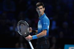 Novak Djokovič na Turnaji mistrů 2015