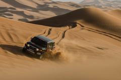 Trénování v Dubajské poušti