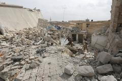 Sýrie - nálety - Darát Izzá - provincie Aleppo