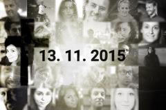 Paříž - tablo obětí