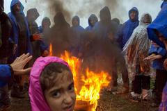 Na hranicích Srbska s Chorvatskem.