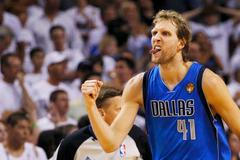 Finále NBA: Miami - Dallas (Dirk Nowitzki)