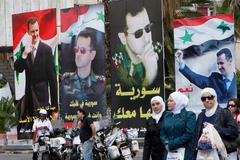 Sýrie - volby - Bašár Asad