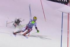 Slalomář unikl při závodě střetu s dronem. Ten se zřítil těsně za ním