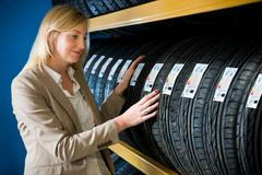 Štítky na pneumatikách