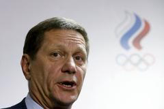 Šéf ruského olympijského výboru Alexander Žukov