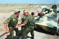 Ruští vojáci v Tádžikistánu