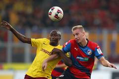 SL, Plzeň-Sparta: Jan Baránek - Kehinde Fatai