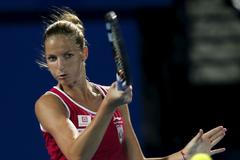 Karolína Plíšková (Singapore Slammers) v IPTL 2015