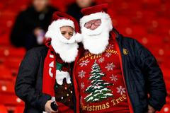 Fanoušci Manchesteru United o Vánocích 2014