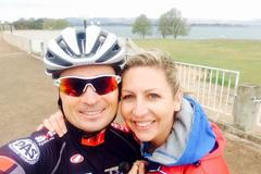 Handicapovaný cyklistika Jiří Ježek