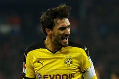 Mats Hummels se raduje z gólu