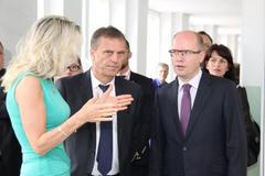 Jiří Rozbořil a Bohuslav Sobotka