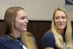 Kristýna Kolocová a Michala Kvapilová