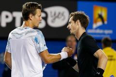 Australian Open 2015: Tomáš Berdych a Andy Murray