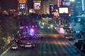 Policie na místě incidentu v Las Vegas