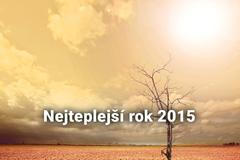 Nejteplejší rok 2015
