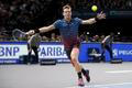 Tomáš Berdych na turnaji v Paříži proti Novaku Djokovičovi