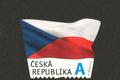 Poštovní známka státní vlajka