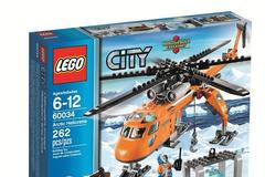 Polární jeřáb - Lego City Arctic Helicrane