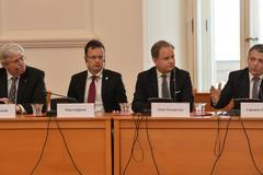 Visegradská čtyřka v Praze, 13. 11. 2015